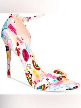 Aldo graphic print stiletto heels